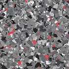 Carbonite flake blend swatch